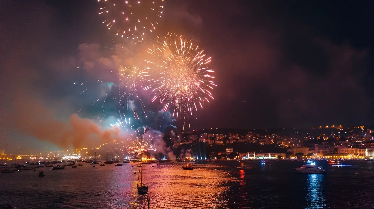 feux d'artifice cannes